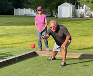 Picture of bocce players 